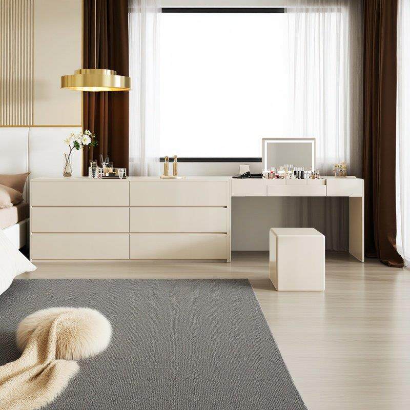 翻盖镜子化妆台斗柜一体组合多功能化妆桌床尾卧室收纳柜现代简约,住宅家具,梳妆台/桌,淘宝优惠券,粉丝福利购,淘宝优惠卷