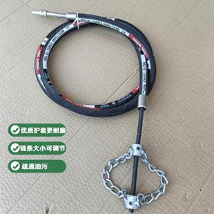 新型饭店电钻通炼条疏通器管道弹簧炼条钻头疏通器转头铰炼疏通器