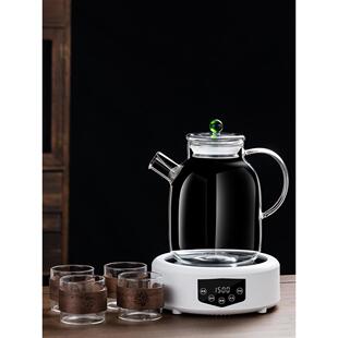 加厚耐高温玻璃烧水壶煮茶壶电陶炉大容量家用花茶水果煮茶器套装