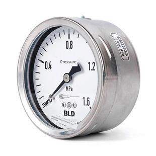 bold Beijing Brady Yth-100。Bo轴向全不锈钢压力表储气罐真空表