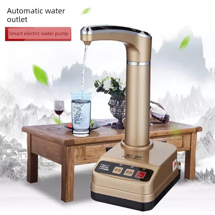 宏曼纯净水桶装水抽水器 电动自动上水器 手压泵饮水机加水吸水器