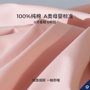 家用儿童枕头套单个新款 安敏诺纯棉防螨枕套一对装 秋冬全棉枕芯套