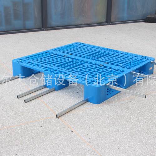 Warehouse Racking Stackable Three Runners Plastic Pallet