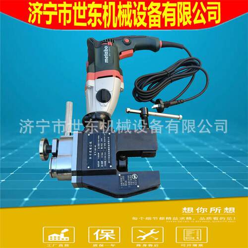 管子坡口机视频 手持坡管口机厂家 ISC45 63 76 83型外卡式坡口机