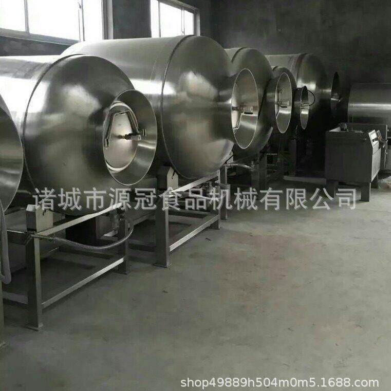 定制真空滚揉机 多用途猪牛羊肉类滚肉机 不锈钢咸菜腌制设备