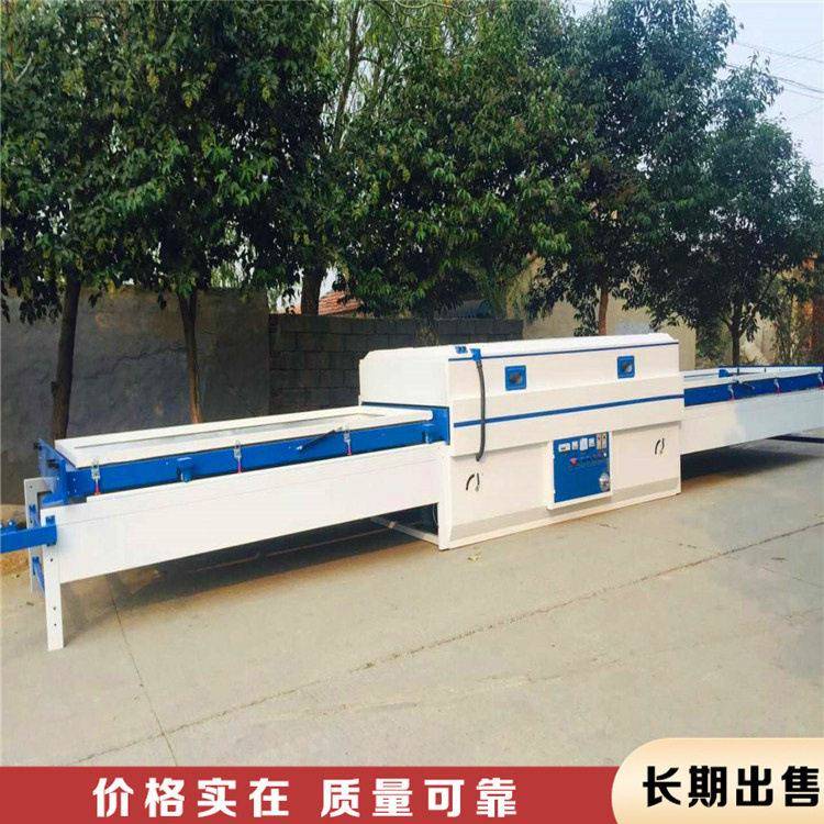 定制大型门板吸塑机双齿条行仓省工省电半自动双工位真空覆膜机