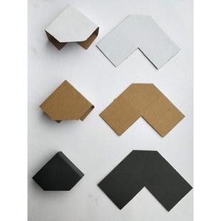 相框包角纸电表箱成品包角纸牛皮纸护角纸包角厚度6cm 17*17包邮