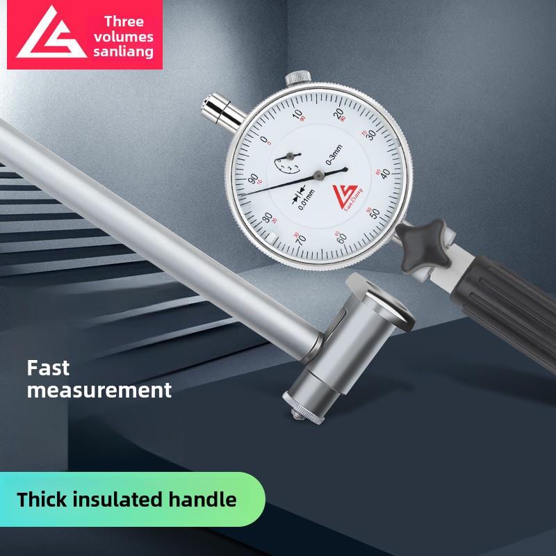 日本三量内径百分表内径量表测缸规量缸表规18-35-50-160mm内经表