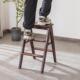 楠竹梯椅家用梯子椅子折叠伸缩两用梯凳室内登高人字梯楼梯多功能