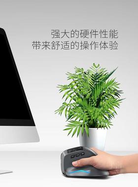 掌握者F-26C立式垂直鼠标无线蓝牙双模人体工程学静音充电带屏显