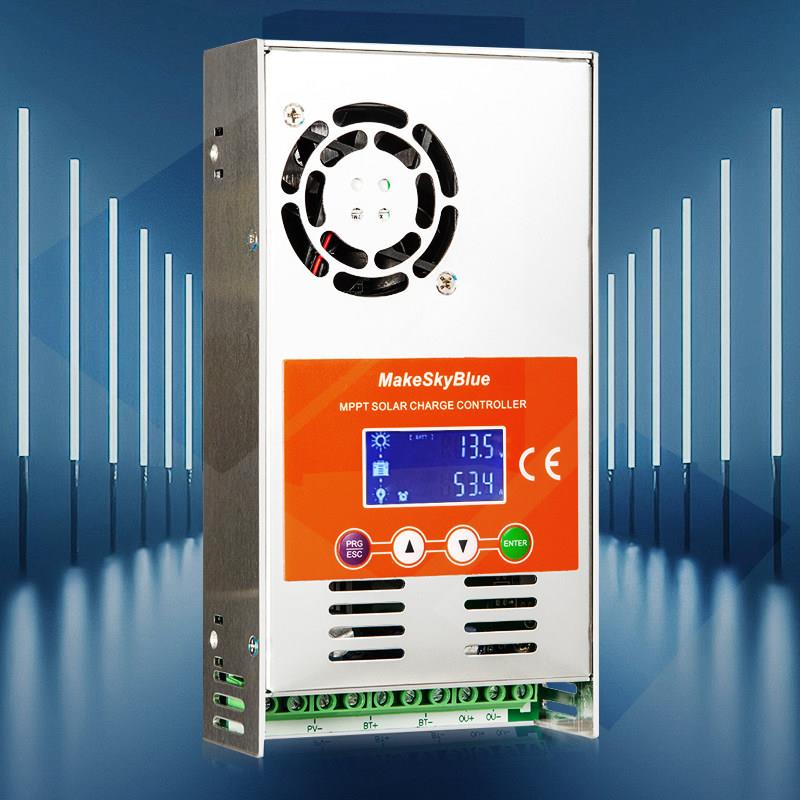 MakeSkyBlue太阳能板MPPT充电控制器60A适用12V24V48V铅酸电池