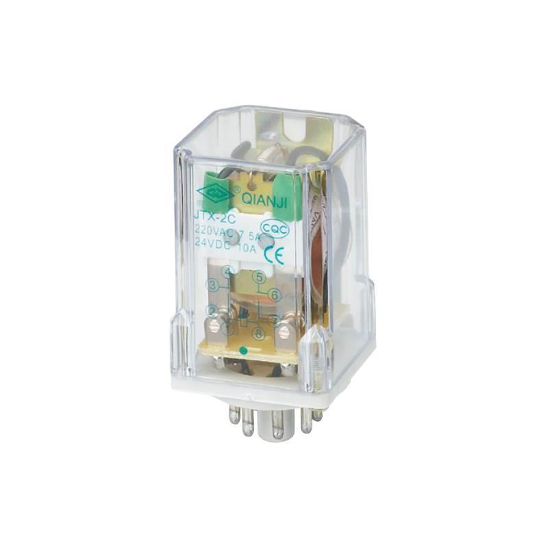 JTX-2C前继QIANJI通用继电器DC/AC220V/127V/110V/36V/24V/12V*
