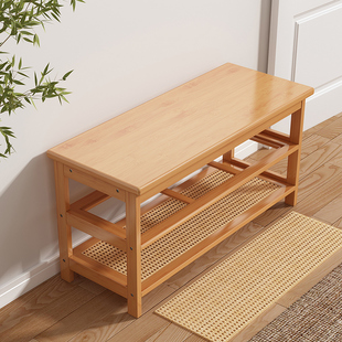 换鞋凳家用门口可坐鞋柜坐凳一体入户穿鞋进门凳防尘收纳多层鞋架