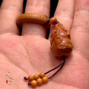 橄榄核单籽核雕单颗手链吊坠文玩葫芦挂件玉竹手把件雕刻手串配饰