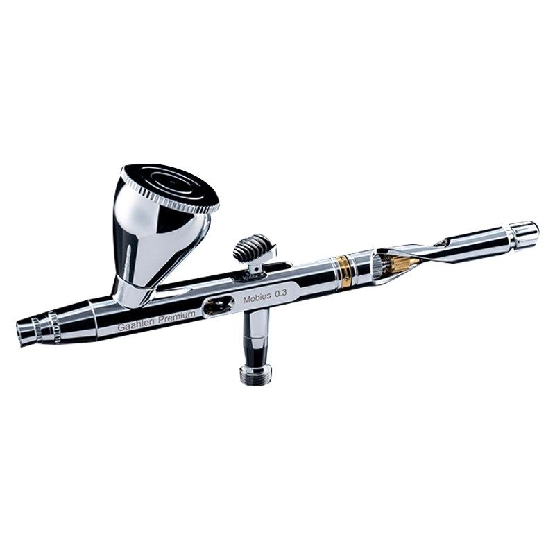 伽利略Mobius 模型喷涂上色莫比乌斯快拆双动喷笔0.2/0.3/0.5mm