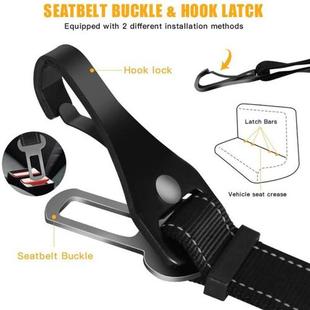 Pet Seat Belt 3-In-1 Adjustable Cat Car Accessory Safety Lea