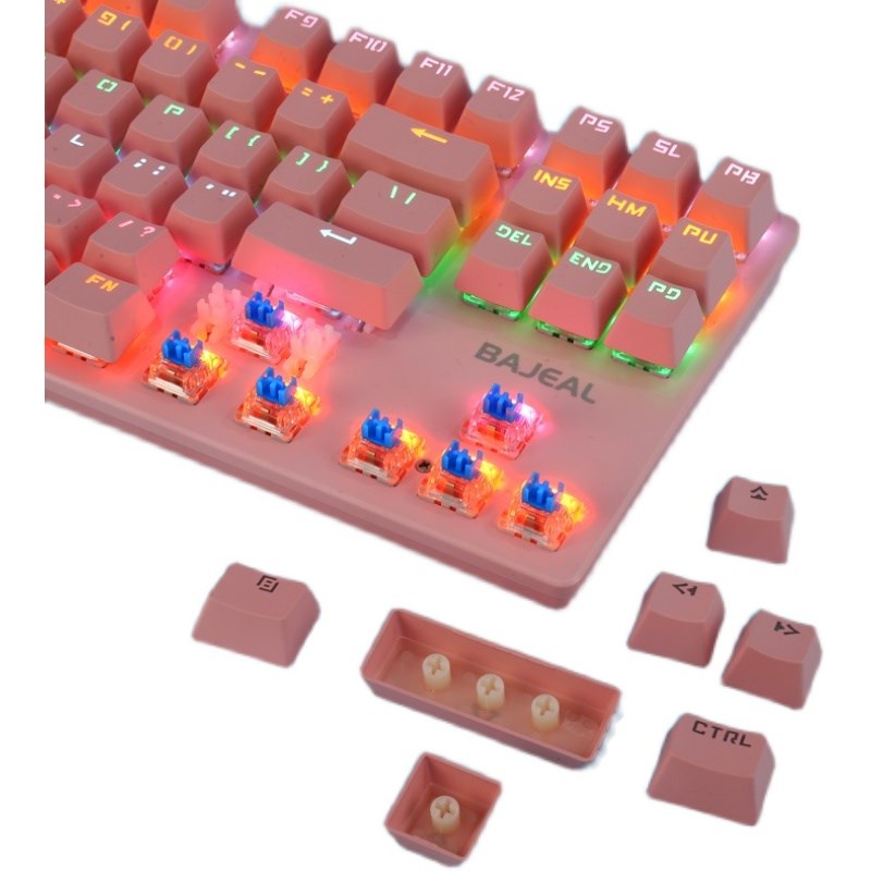 T500机械键盘鼠标套装耳机音箱键鼠四五件套游戏发光游戏竞技跨境