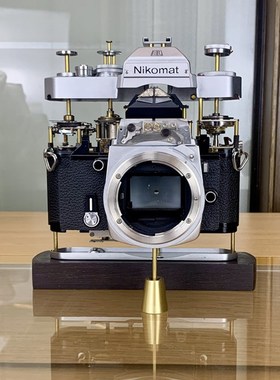 空间爆炸相机尼康真机拆解相机/别墅摆件老工匠手工艺品/立体古董