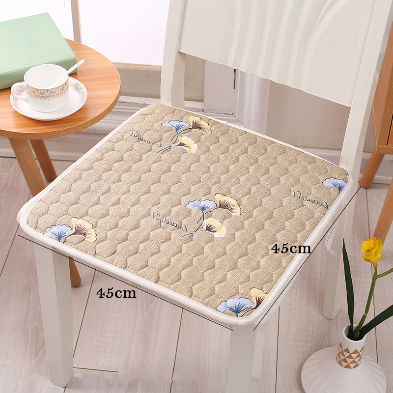 45*45cm Square Seat Cushion Anti-Slip Chair Cushion Soft