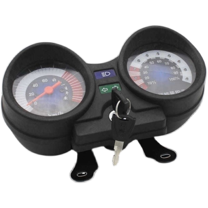 电动车仪表48V 60V电子里程表太子款 电动三轮车仪表速度表一体款