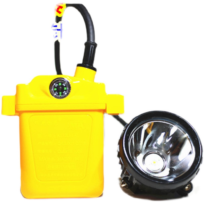 防爆矿灯800小时安全帽头灯煤矿专用KL12LM煤安白黄井下船厂防水