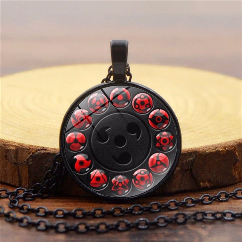 Sharingan Pendant Necklace Classic Japanese Anime Accessorie