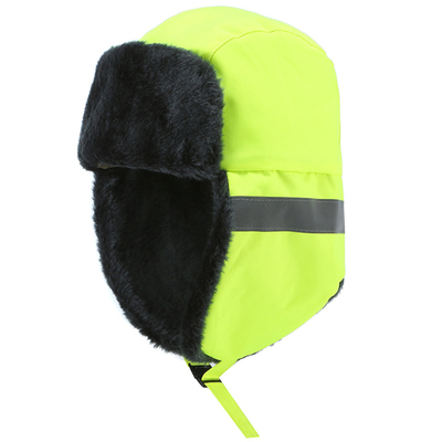 Reflective Warm Working Hat Winter Men High Visibility Safet