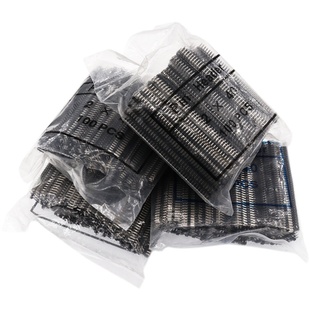 单排排针座连接器间距2.00mm小黑夹座2x40P直针双排弯针铜针1 40p