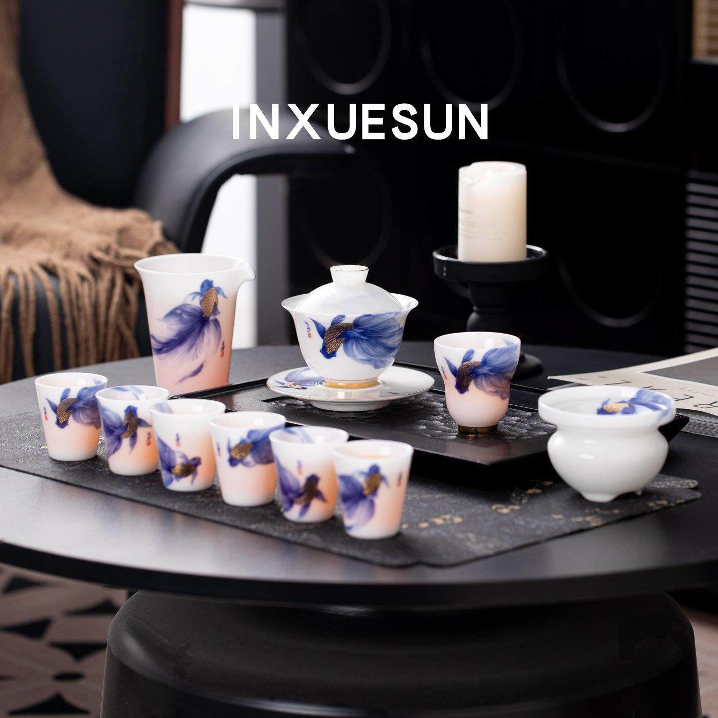 冰种玉瓷公道杯分茶器高端德化白瓷功夫陶瓷茶具茶道配件茶海单个,餐饮具,公道杯,淘宝优惠券,粉丝福利购,淘宝优惠卷