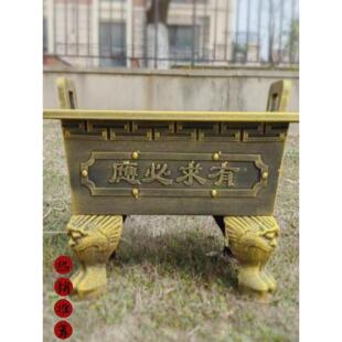 香炉室内外镀锌板铸铁合制香炉鼎寺庙佛堂家宗祠供奉土地庙插香鼎
