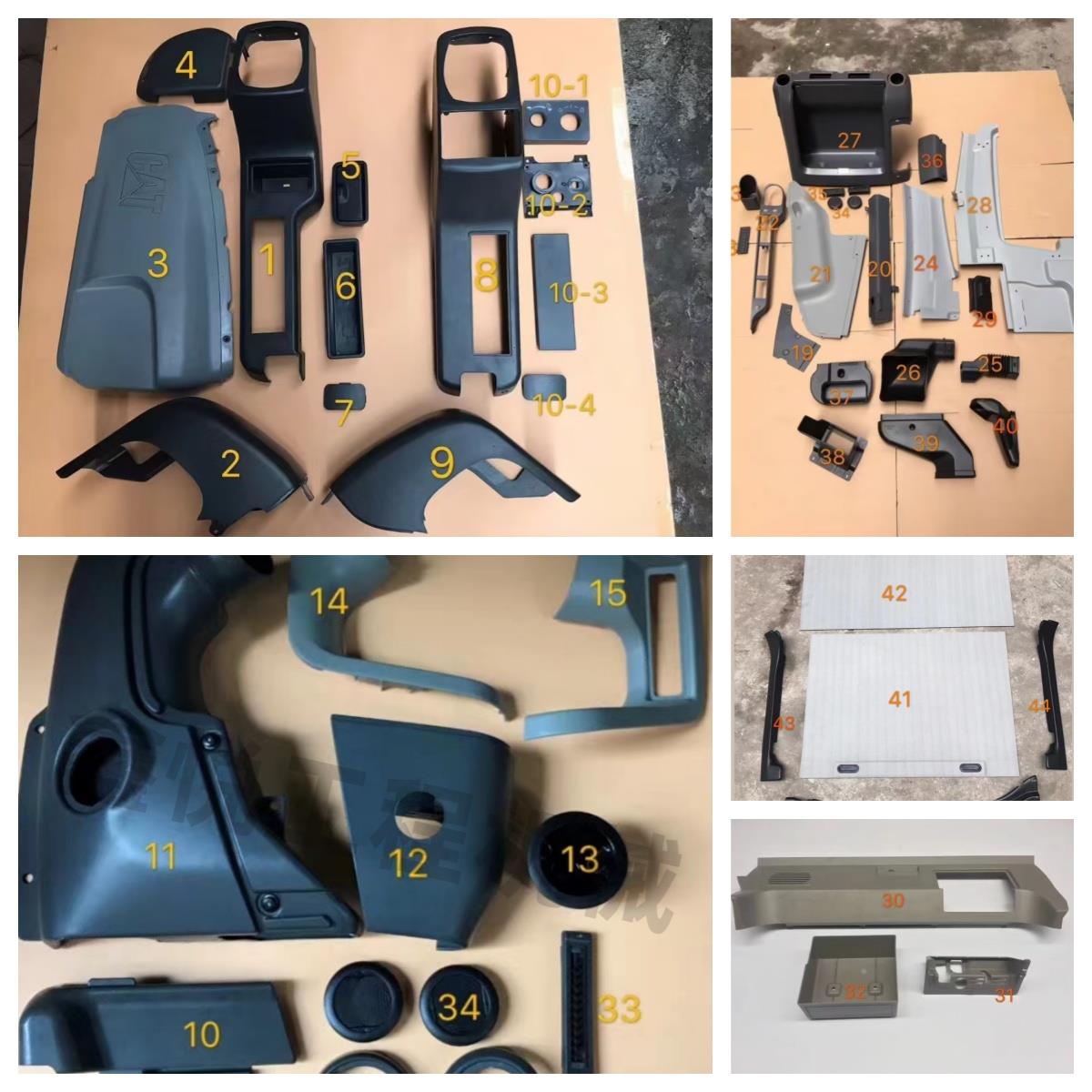 挖土机卡特CAT320D/324D/329D/336D 驾驶室 内饰板 装饰板 配件