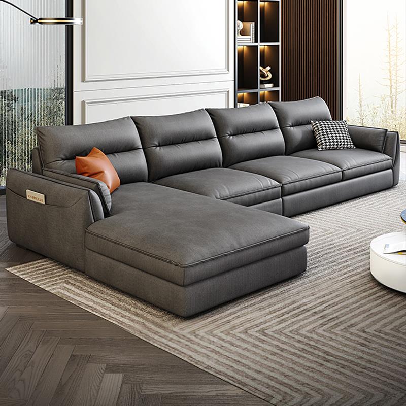 免洗科技布沙发客厅简约现代轻奢家用新款北欧布艺沙发小户型贵妃