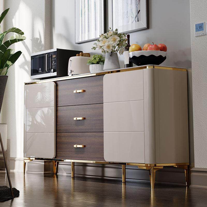 轻奢餐边柜现代简约厨房餐厅收纳置物柜碗橱柜子储物茶水柜客厅柜,住宅家具,餐边柜,淘宝优惠券,粉丝福利购,淘宝优惠卷