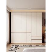 新款 铝合金衣柜家用主卧室环保现代简约组合北欧风航空铝全屋定制