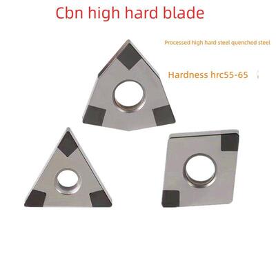 金刚石刀片CBN刀片立方氮化硼WNMG/TNMG淬火钢高硬钢外圆车刀片