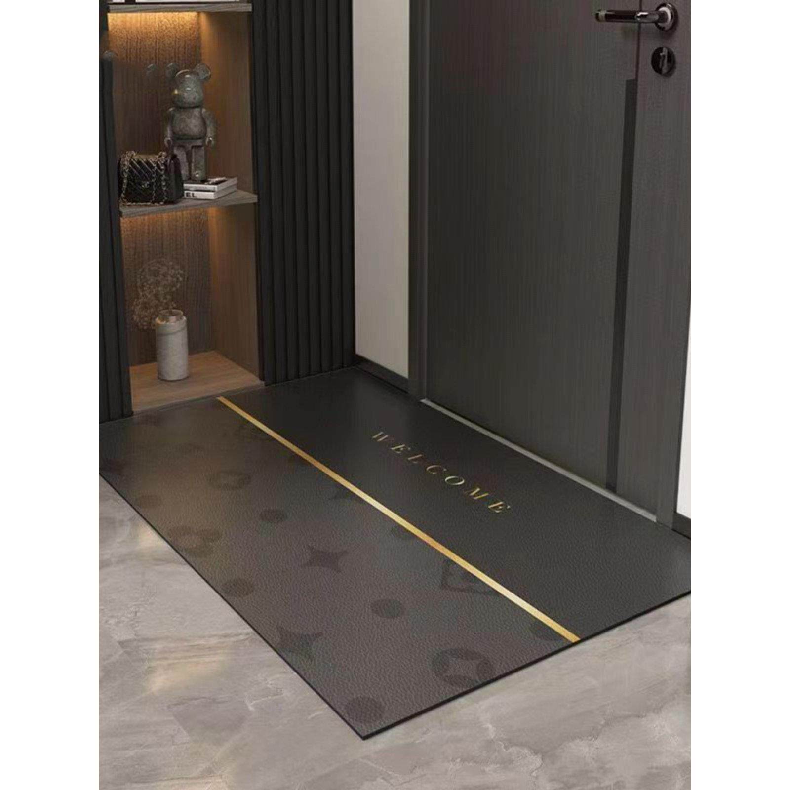 采购产品入口地板垫，家庭入口垫，门皮革Pvc免洗防滑垫，可切割