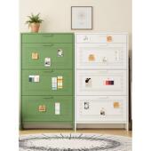 超窄拉手翻斗柜家用门口多层收纳玄关入户鞋 超薄鞋 柜钢制薄款 架子