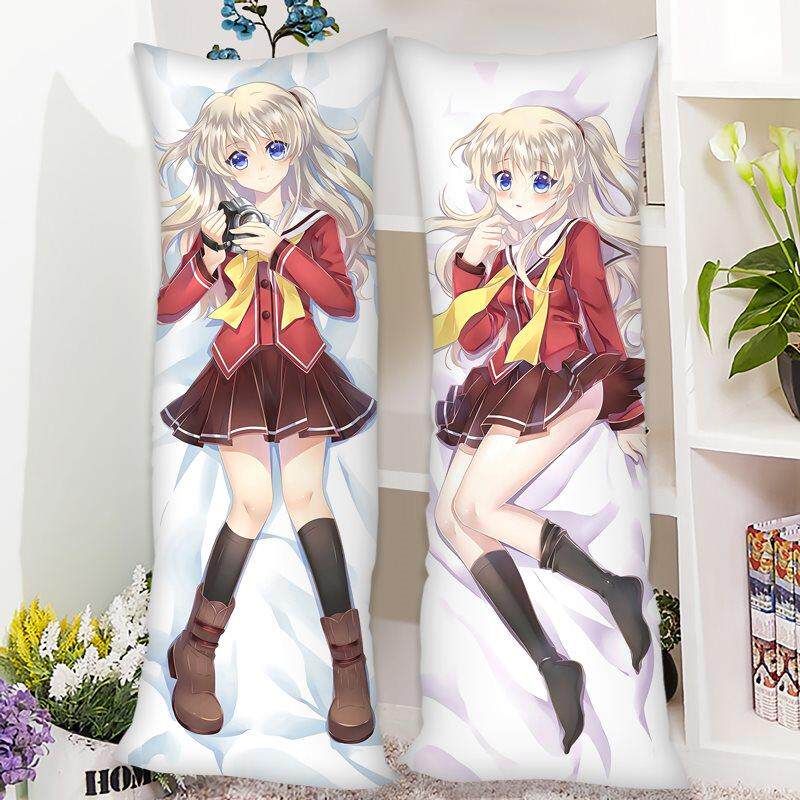 charlotte友利奈绪等身抱枕动漫diy定制夏洛特西森柚咲周边长枕套