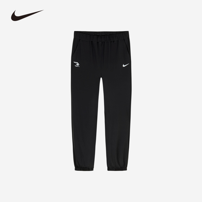 Nike耐克童装夏季新款男童薄款速干运动松紧裤长裤NY2422050
