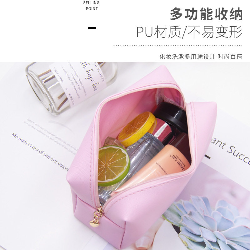 皮革女士化妆袋小号热销