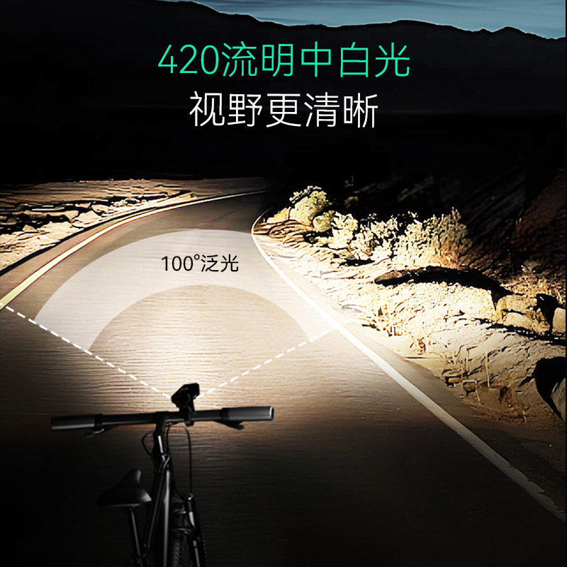 户外自行车骑行灯强光远