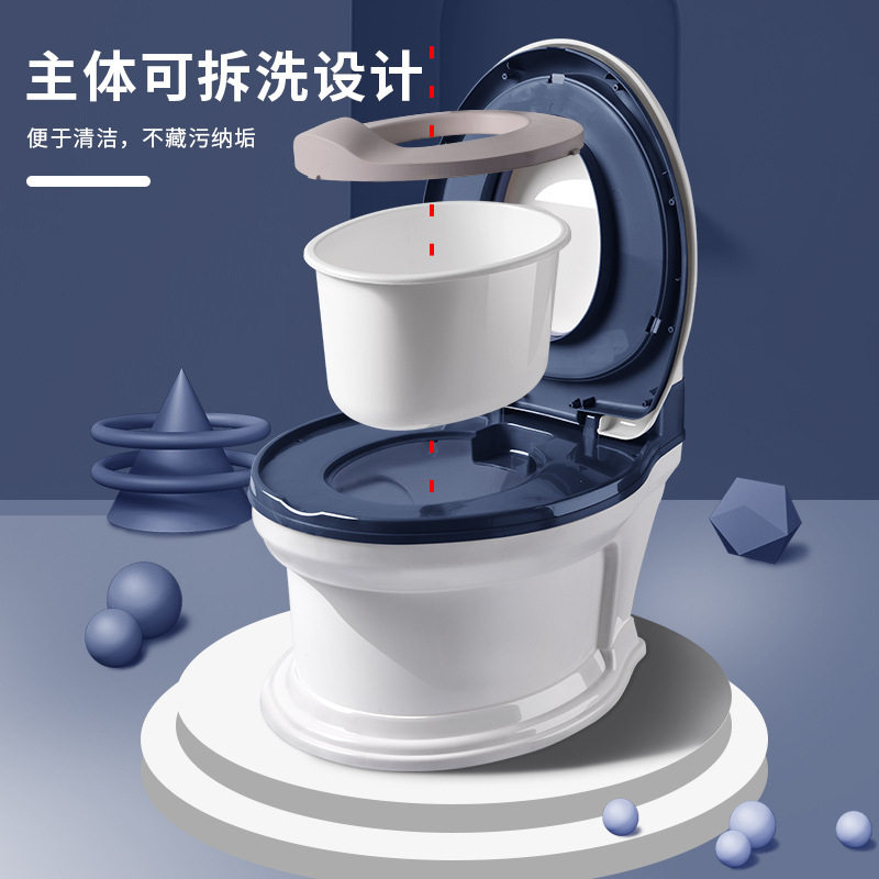 宝宝马桶仿真坐便器男女儿童宝宝便盆幼儿尿盆帽小孩加高加大