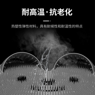 硅胶兔兔搓脚浴室防滑垫搓背按摩垫搓澡洗脚去死皮淋浴房地垫