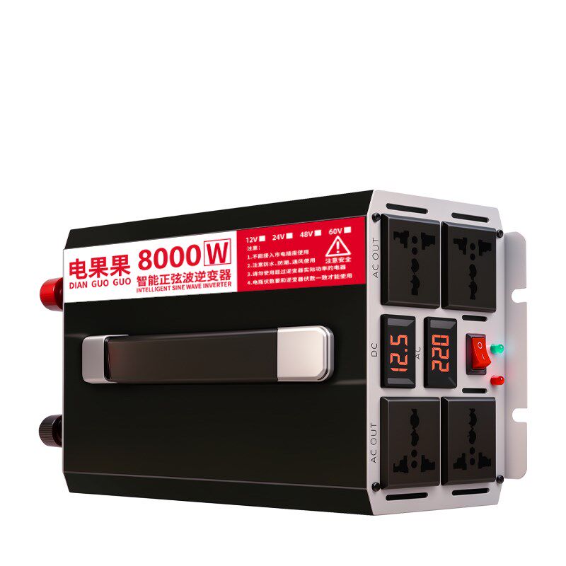 热销大功率车载逆变器12V24V48V60V72V转220伏交流工业家用电源转