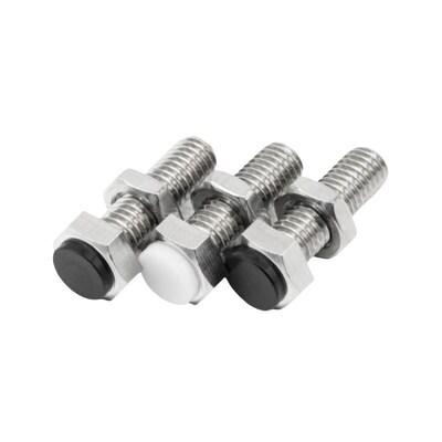 热销替代带聚氨酯止动螺栓UST6/8/10-20/25/30/35/40缓冲限位螺丝