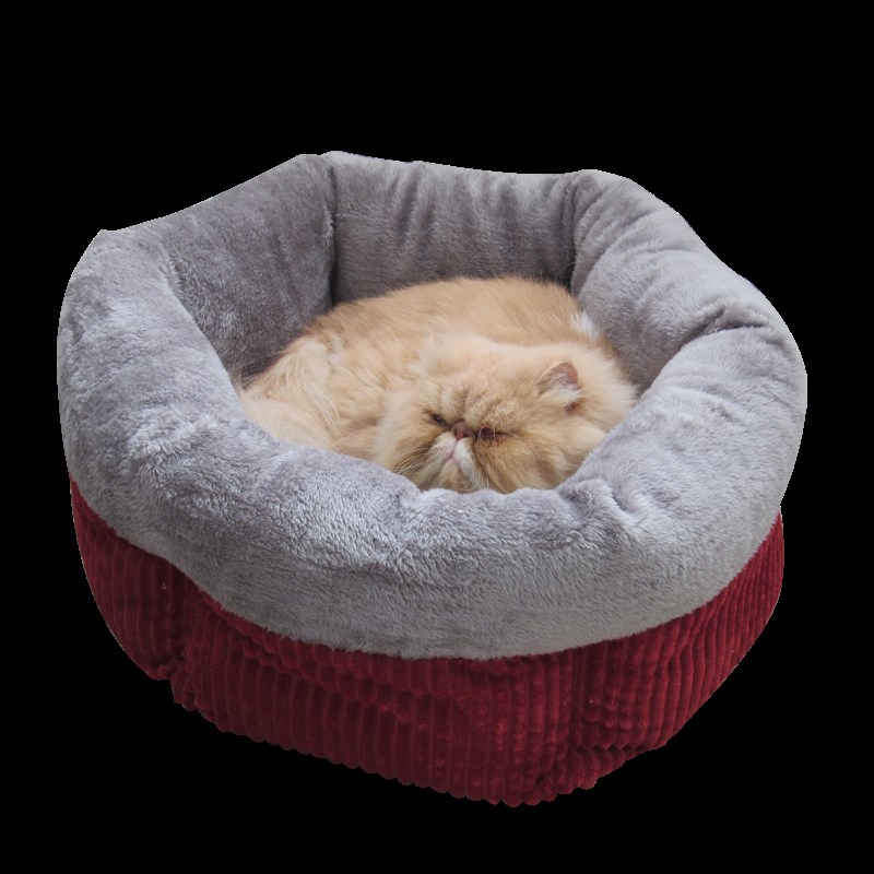 热销猫窝四季通用封闭式猫床睡袋猫咪用品夏季小型犬泰迪宠物狗窝