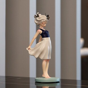 热销吕文婧萝莉家居装饰艺术品摆件女孩生日礼物礼品闺蜜结婚伴手