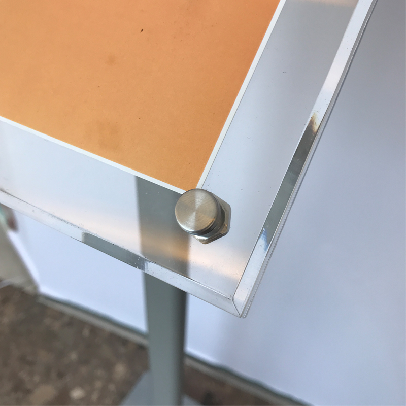 热销亚克力立牌指示牌立式导向牌广告展示引导牌架A3/A4落地水牌