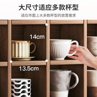 家用多宝格子柜桌上书架客厅桌面收纳架子杯架靠墙简易多层置物架