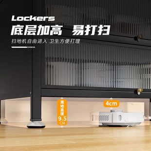 厨房置物架落地多层家用多功能微波炉收纳架子碗架橱柜餐边储物柜